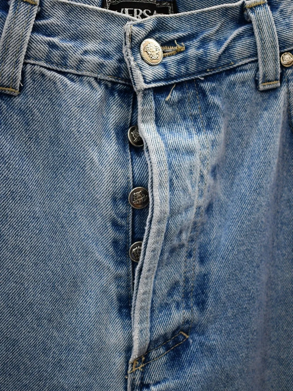 Versace Jeans Couture Classic Light Blue Straight-Leg - Picture 5 of 8